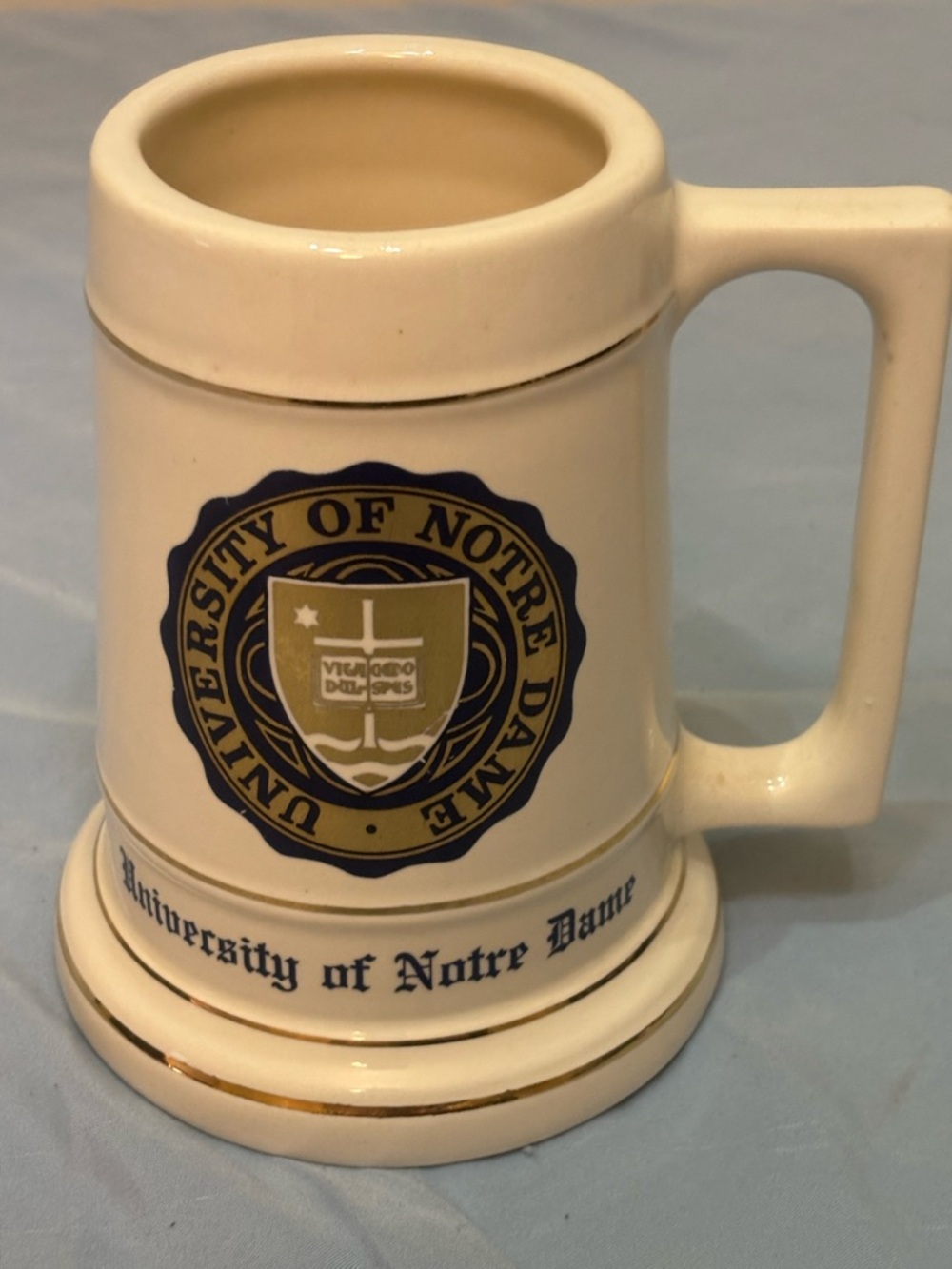 University of Notre Dame Ceramic Stein